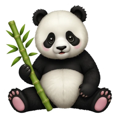 Panda roux  sticker