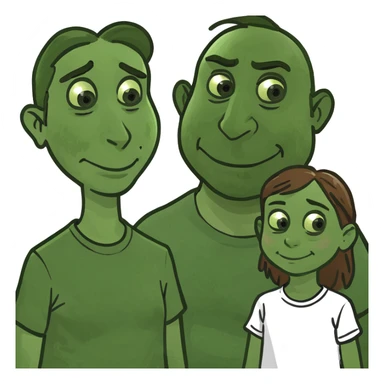 American family sticker