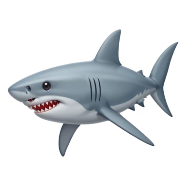 A shark with star emoji🦈⭐️ sticker