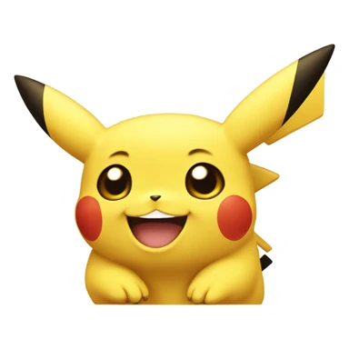 pikachu smiling sticker