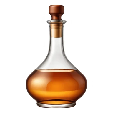 empty brendy bottle sticker