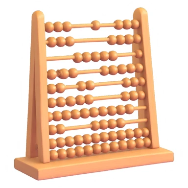 ancient abacus sticker