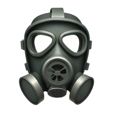 Doomsday Gas Mask  sticker
