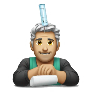 Ozempic injection  sticker