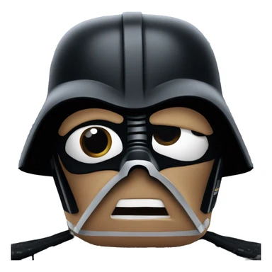 Darth Vader choked sticker