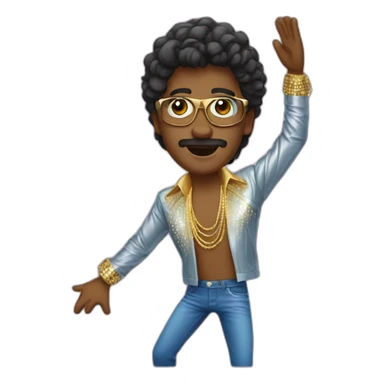 disco dancer sticker