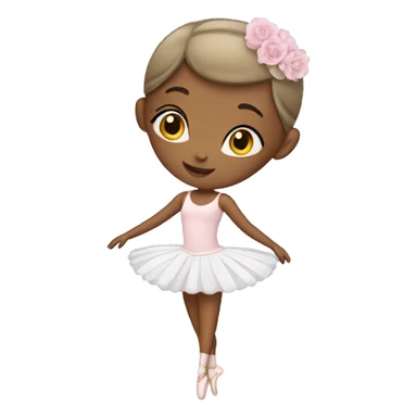 Ballet girl sticker