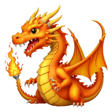 Dragon spitting fire at game of thrones   sticker