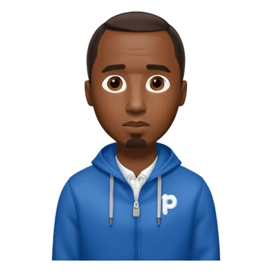 BLUE P DIDDY sticker