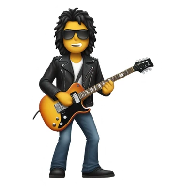 AC/DC rock star sticker