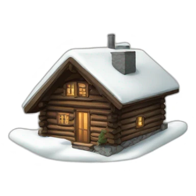 A cabin for the Midi Needle in Chamonix sticker