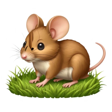 field mouse running sticker