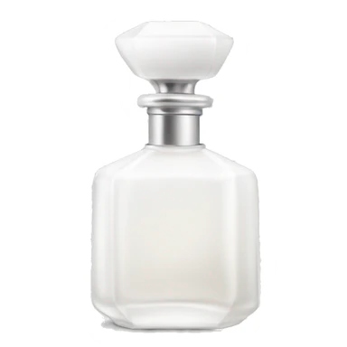 aesthetic white perfume bottle sticker