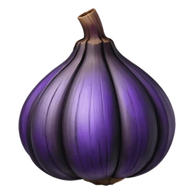 black garlic sticker