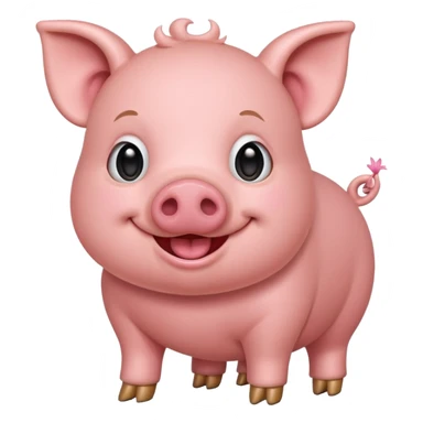 fantastic pig sticker