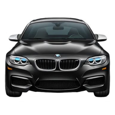 bmw with a black tint sticker