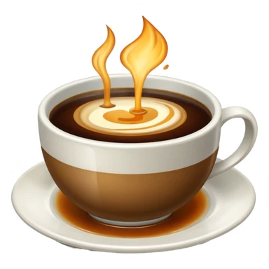 Broth, coffee. sticker