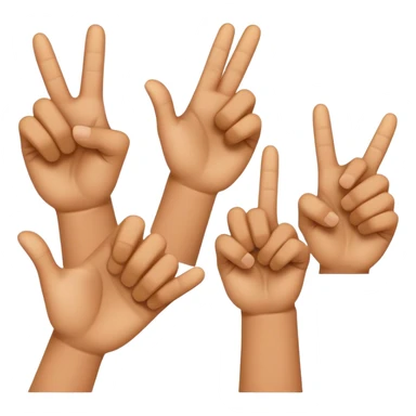 Emoji doing shaka sticker