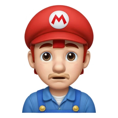 Super Mario crying  sticker