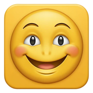 A smiley face will have a 👌 sign above its right eye, with its eye visible, and a 🤙 sign under its left cheek, close to the cheek. sticker