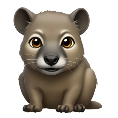 Rock hyrax sticker