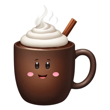 white mug-of-hot-cocoa chocolate bomb sticker