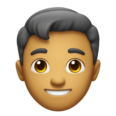 Smirk with hand sticker