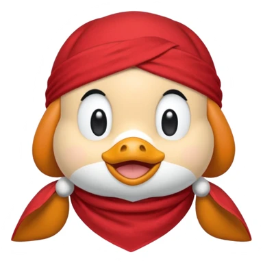 Bandana waddle dee sticker