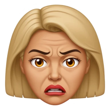 Angry mom sticker