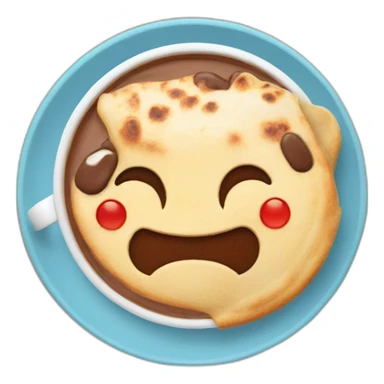 Pupusa and hot chocolate sticker