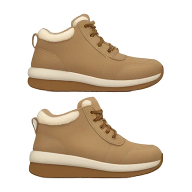 pair of ugg sneakers sticker