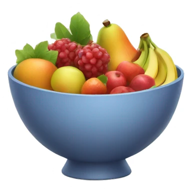 A bowl of fruit  sticker