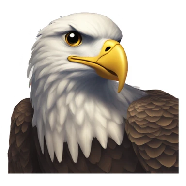 eagle-with-american-flag sticker