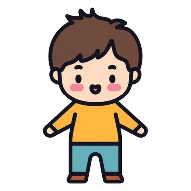 child figure sticker