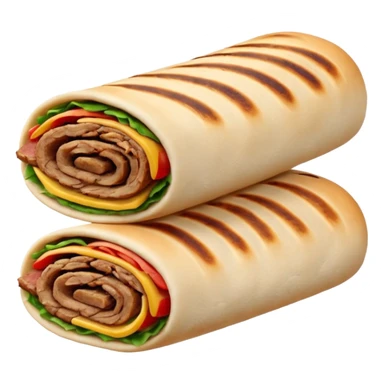 a shawarma sticker