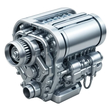 sorayama plasma engine glowing sticker