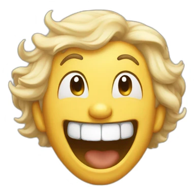 Laughing uncontrollably  sticker