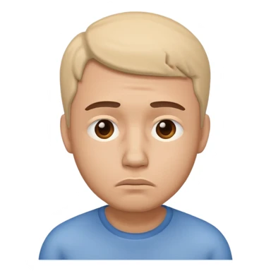 🥺😔 pero 3 D masculino  sticker