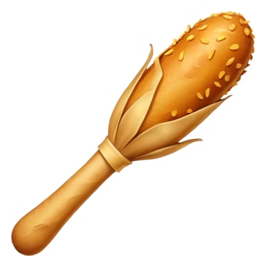 Vegetable drumstick sticker