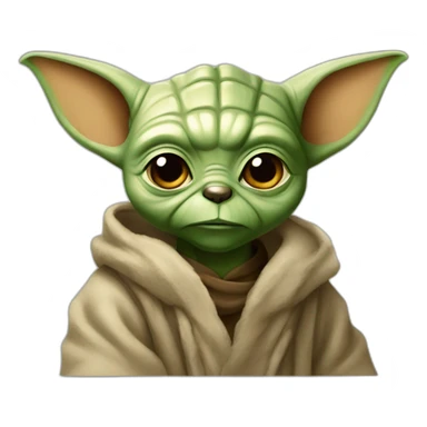 yoda：alsatian sticker