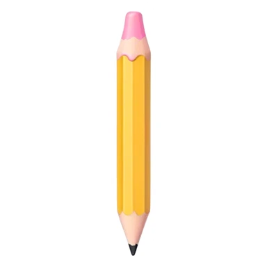 pastel melted pencil sticker