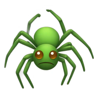 bookish spider sticker