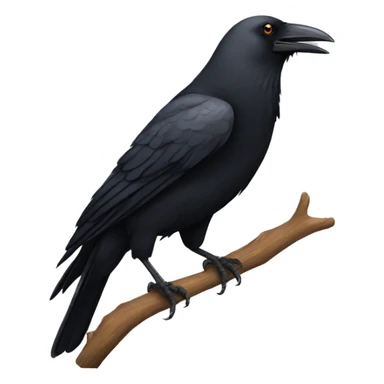 Crow move  sticker