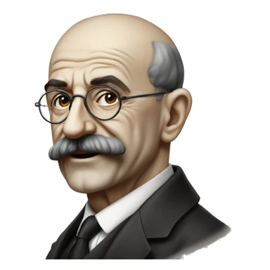 Chaim Weizmann realistic sticker