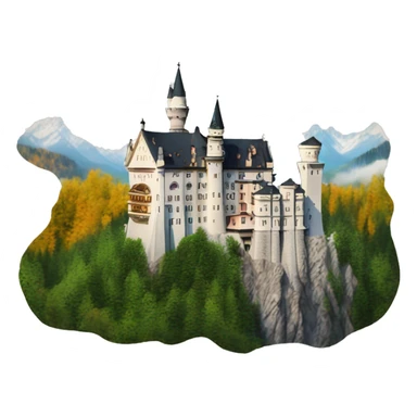 Neuschwanstein Castle sticker