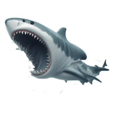 Shark tornado sticker