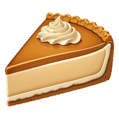 slice of biscoff cheesecake sticker