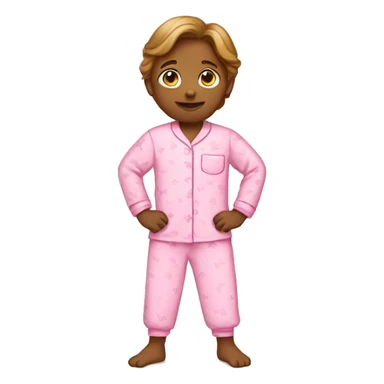 Pink pajamas sticker
