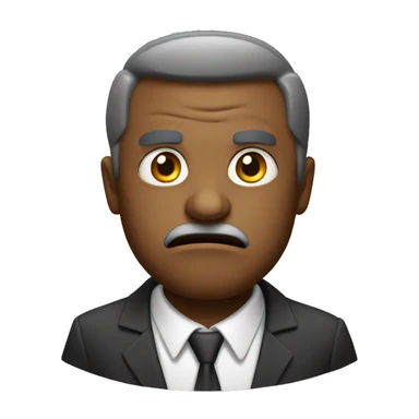 Angry school principal sticker