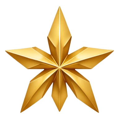 eight-pointed star sticker